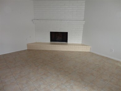 Living Area With Fireplace