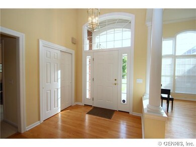 Foyer Warm, inviting entry foyer