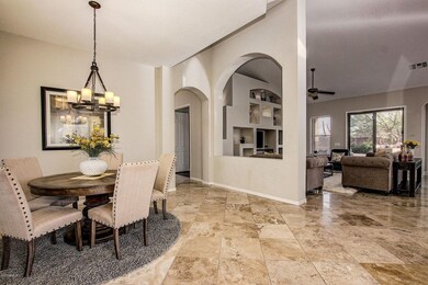 Open Great Room with Soaring Ceilings