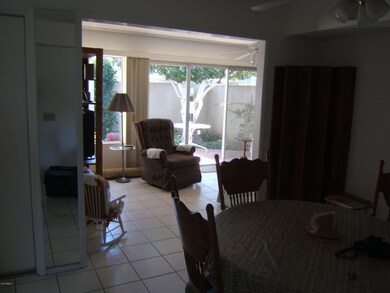 View from eat-in kitchen