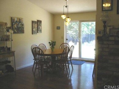 Dining area off kitchen and living room