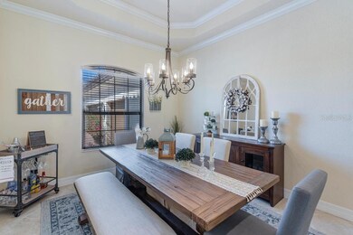 Formal dining area