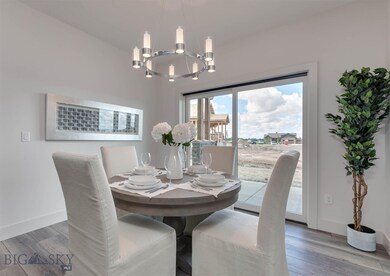 Dining area. Photos of similar model, finishes wil