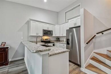 Updated kitchen 2021, cabinets, counters, appliances, recessed lights
