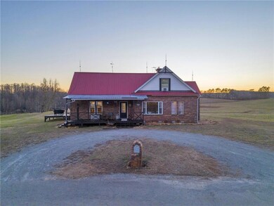 View of front of property with a porch