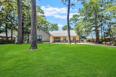 This custom waterfront home over looks the Lake Li