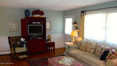 Living room and entry