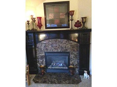 Den/Family/Great Room. Gas fireplace with Marble s