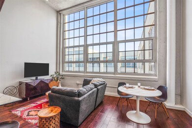 The soaring ceilings and oversized windows are alw