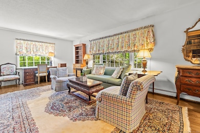Alternate View of Living Room with Hardwood Floors