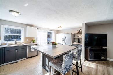 OPEN KITCHEN WITH LARGE ISLAND