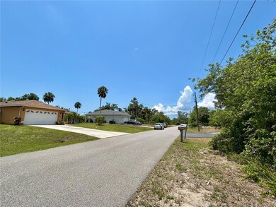 View up the street