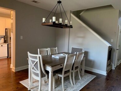 Perfect dining space right off the kitchen at the 