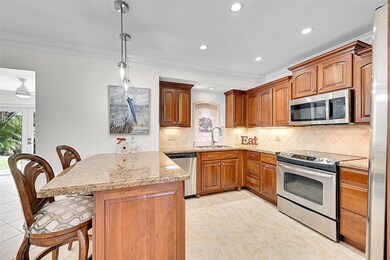 Solid wood and granite kitchen in mint condition w