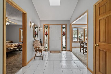 Spacious entry way