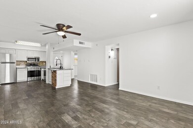 Re-designed open floorplan