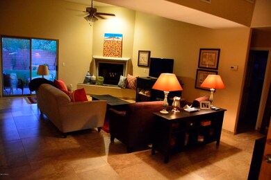 Large Living Area with Fireplace