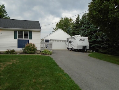 Double wide driveway