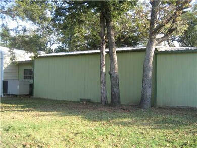 Exterior Front. This view shows the heat and air u