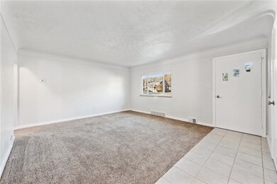 Step inside to an open, one-floor living plan.
