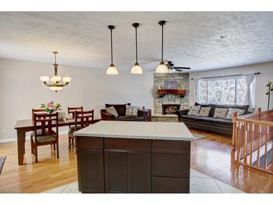 The main floor offers an incredibly open floor pla