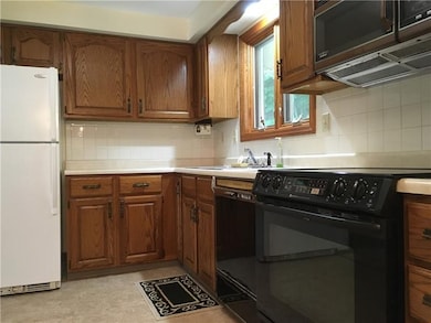 Updated and equipped eat in kitchen.