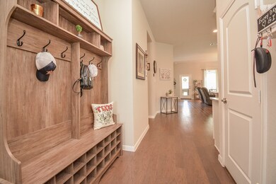 This Lovely Hall Tree with Bench STAYS!