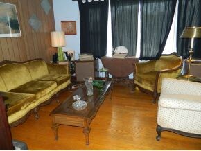 Living Room with Hardwood