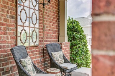 Sit on the front porch and enjoy a glass of wine 