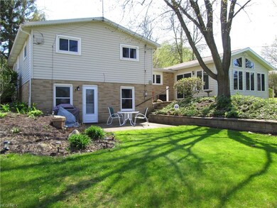 The lower patio, this home has 2 patios - an Upper
