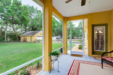 Rear Porch Screened