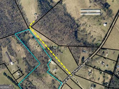 Easement (60 feet wide) from Pleasant Hill Cir