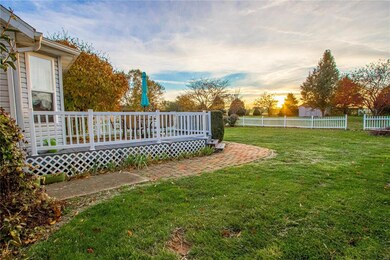 Deck and privacy! Gorgeous sunset!