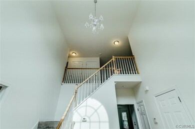 Tall Ceiling in Foyer