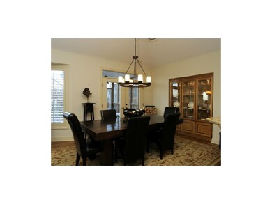 Built in lighted china hutch.