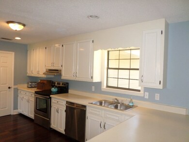 Lots of Cabinets with great counter space, roomy p