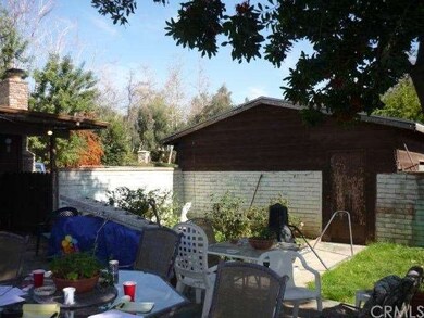 View from front yard patio