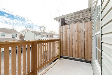 Private deck facing south
