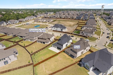 Close to one of the many community parks