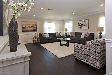 Living room from hall