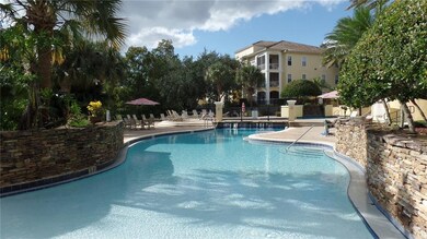 one of two resort style pools