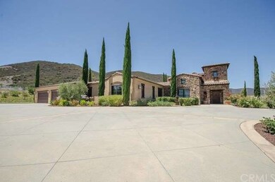 Tuscan style single story home.