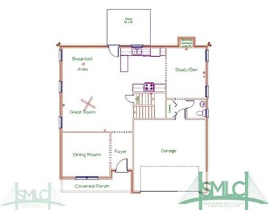 1st Floor Plan.