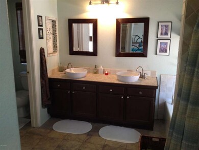 Master Bath with Double Custom Sinks