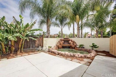 Fabulous waterfall feature creates a space for a t