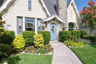 Professional lush landscaping with native   trees,