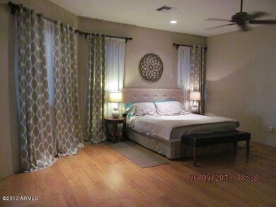 Partial view of master suite