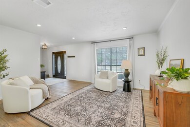 Living room with view to Entry