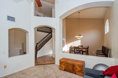 Family Room View to Dining Room
