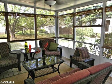 Porch - Located off Kitchen and Dining